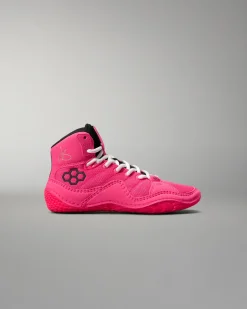 Wrestling Shoes|Wrestling Shoes>RUDIS JB1 Youth Wrestling Shoes - Flamingo Pink