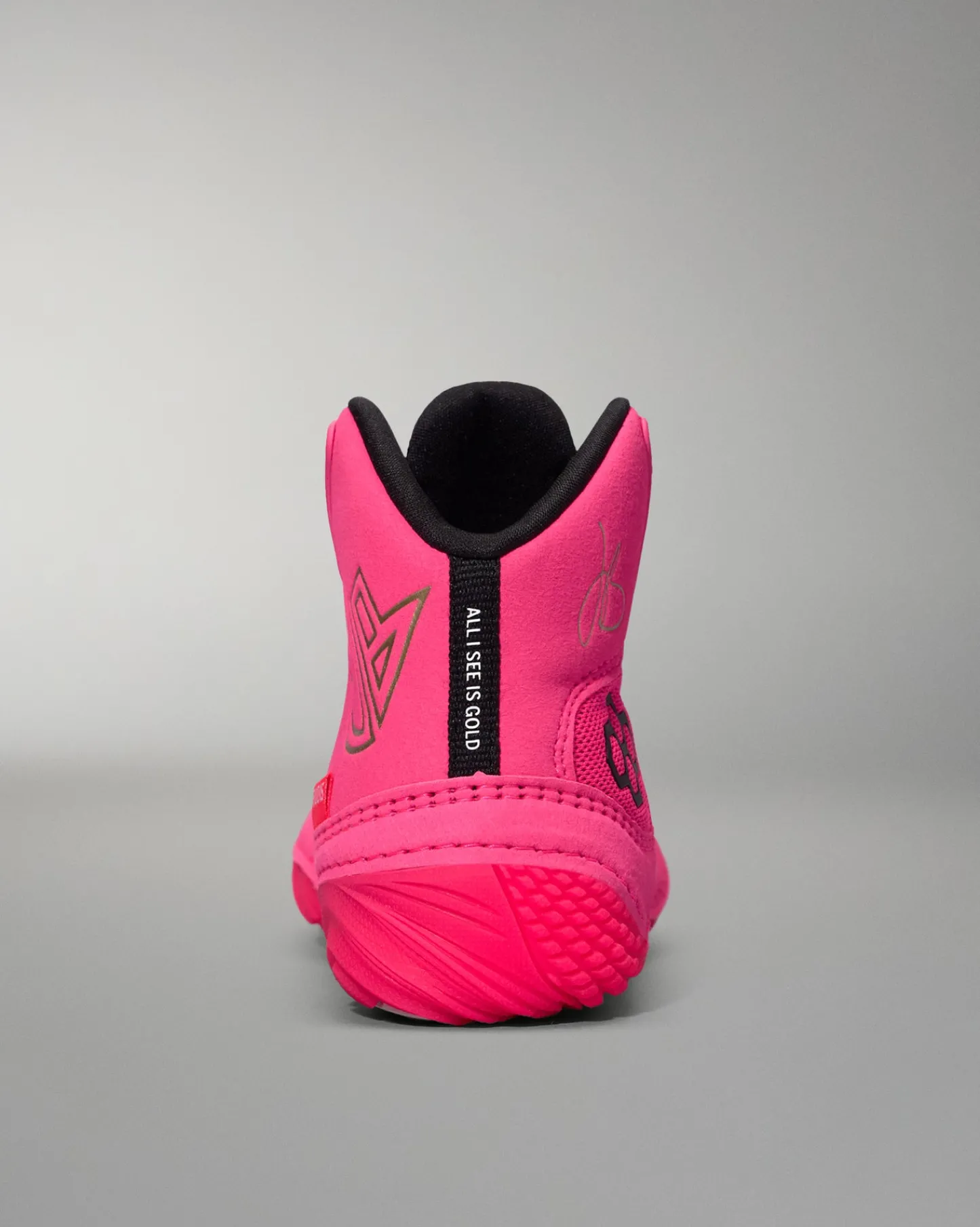 Wrestling Shoes|Wrestling Shoes>RUDIS JB1 Youth Wrestling Shoes - Flamingo Pink