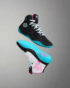 Wrestling Shoes|Wrestling Shoes>RUDIS JB1 Youth Wrestling Shoes - South Beach