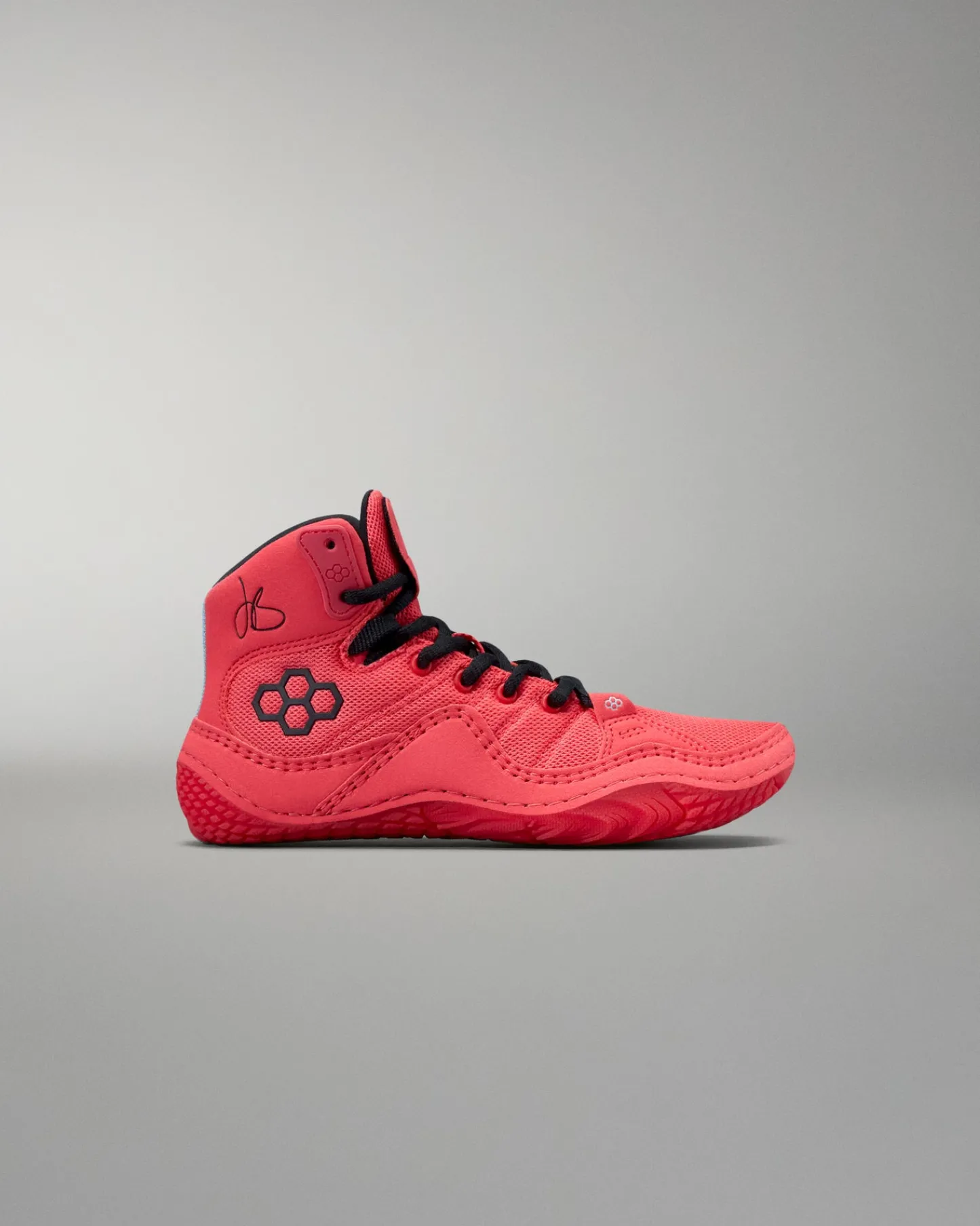 Wrestling Shoes|Wrestling Shoes>RUDIS JB1 Youth Wrestling Shoes - Fire Red