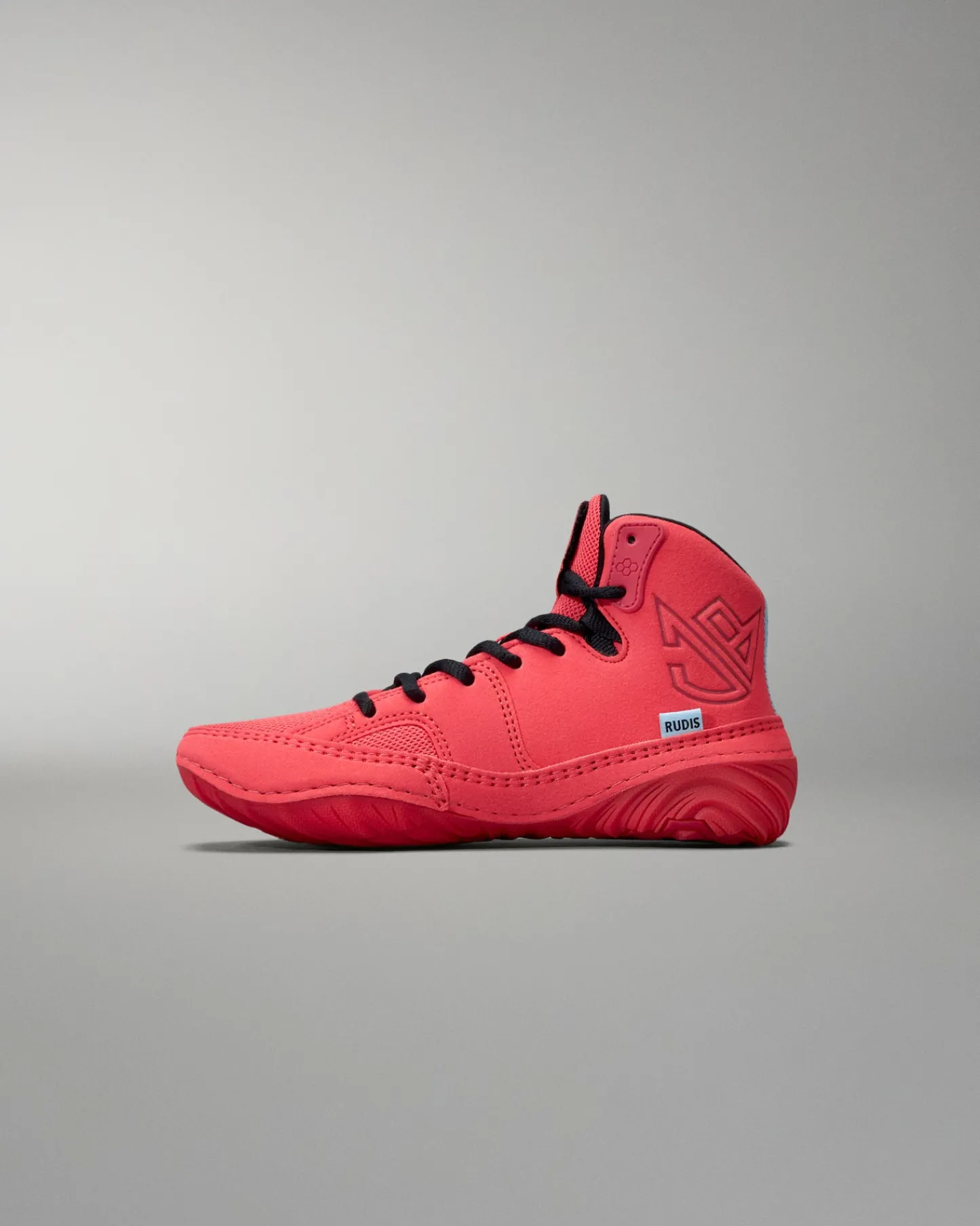 Wrestling Shoes|Wrestling Shoes>RUDIS JB1 Youth Wrestling Shoes - Fire Red