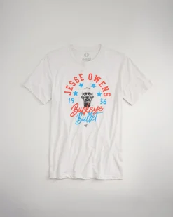 Shirts & Tees>RUDIS Jesse Owens Vintage T-Shirt Cream