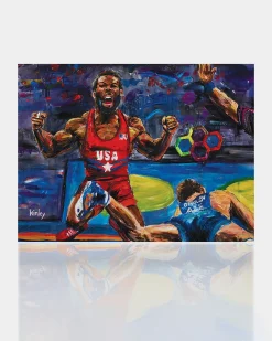 Accessories|Accessories>RUDIS Jordan Burroughs Art Poster