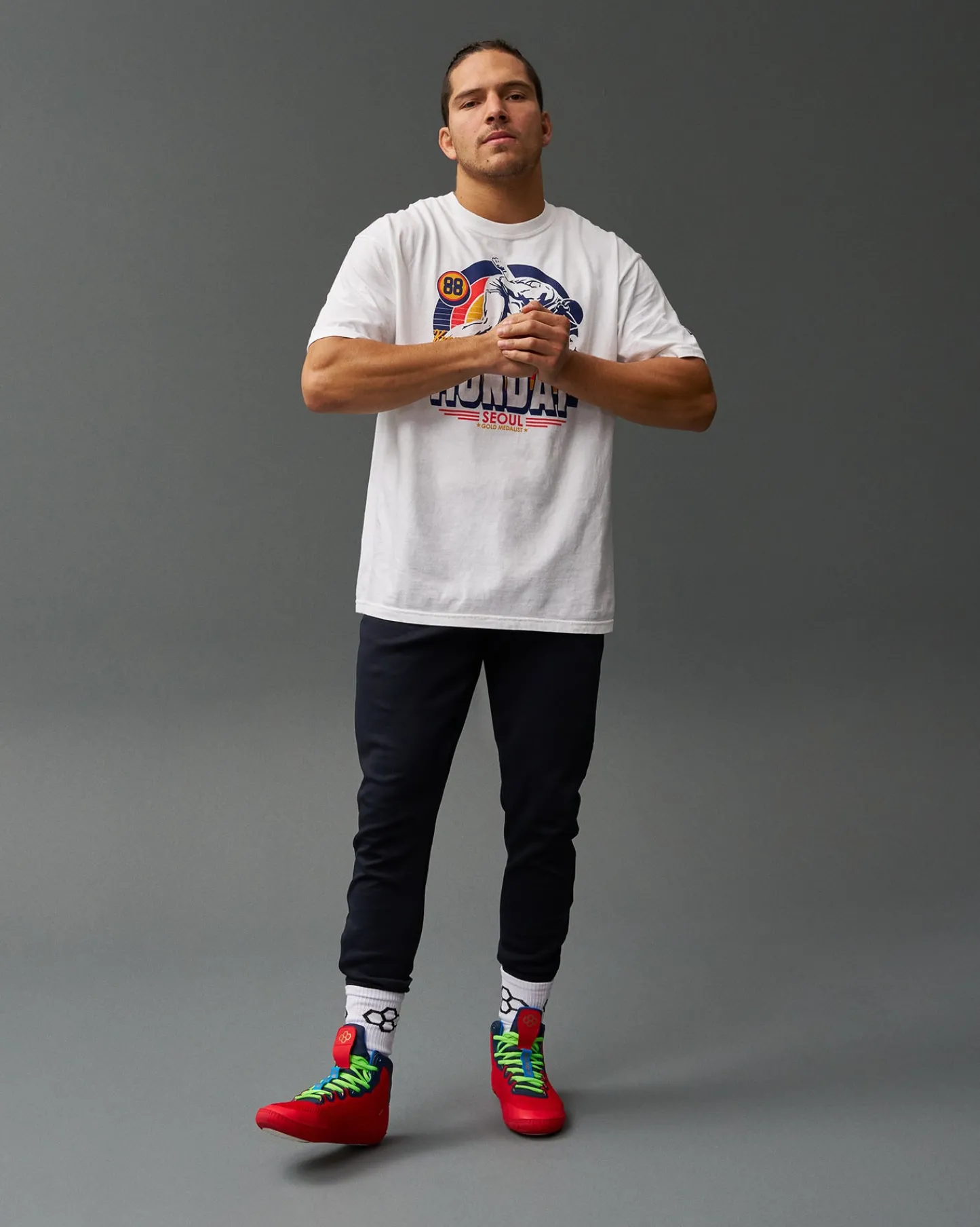 Shirts & Tees|Shirts & Tees>RUDIS Kenny Monday 88 Vintage Heavyweight T-Shirt White