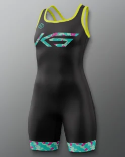 Singlets|Singlets>RUDIS KS Controlled Chaos Women's Elite 2.0 Singlet Black