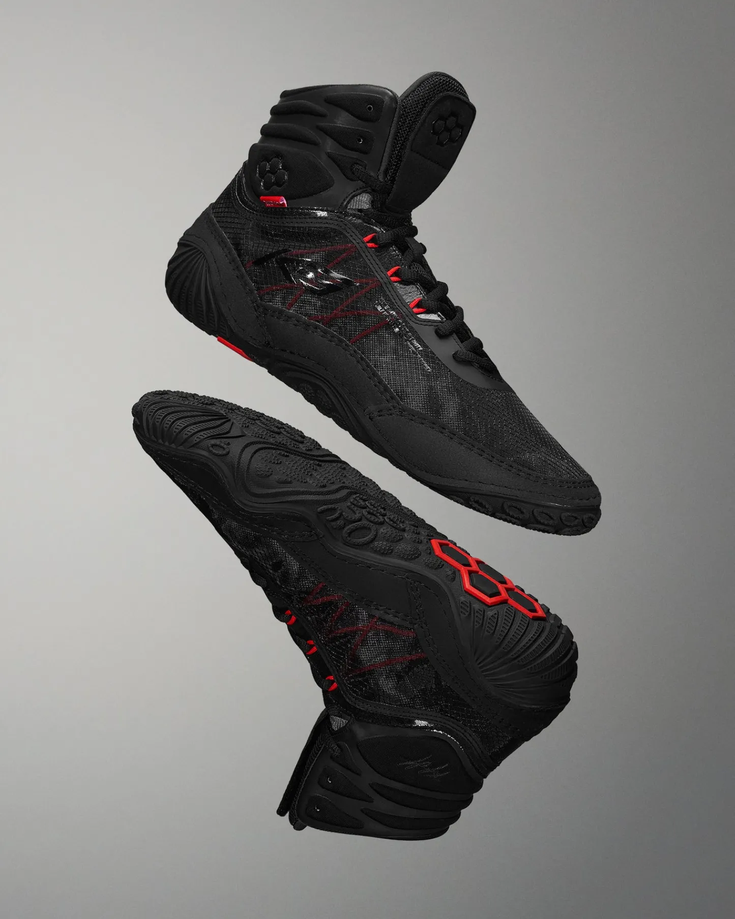 Wrestling Shoes|Wrestling Shoes>RUDIS KS Infinity Edge Adult Wrestling Shoes - Carbon Black