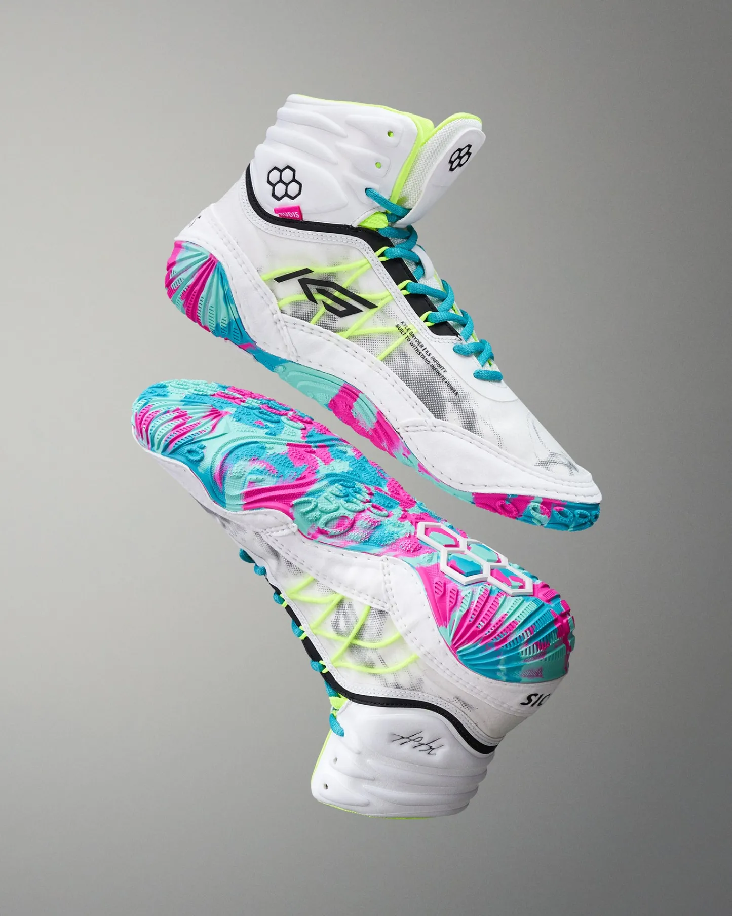 Wrestling Shoes|Wrestling Shoes>RUDIS KS Infinity Edge Adult Wrestling Shoes - Controlled Chaos
