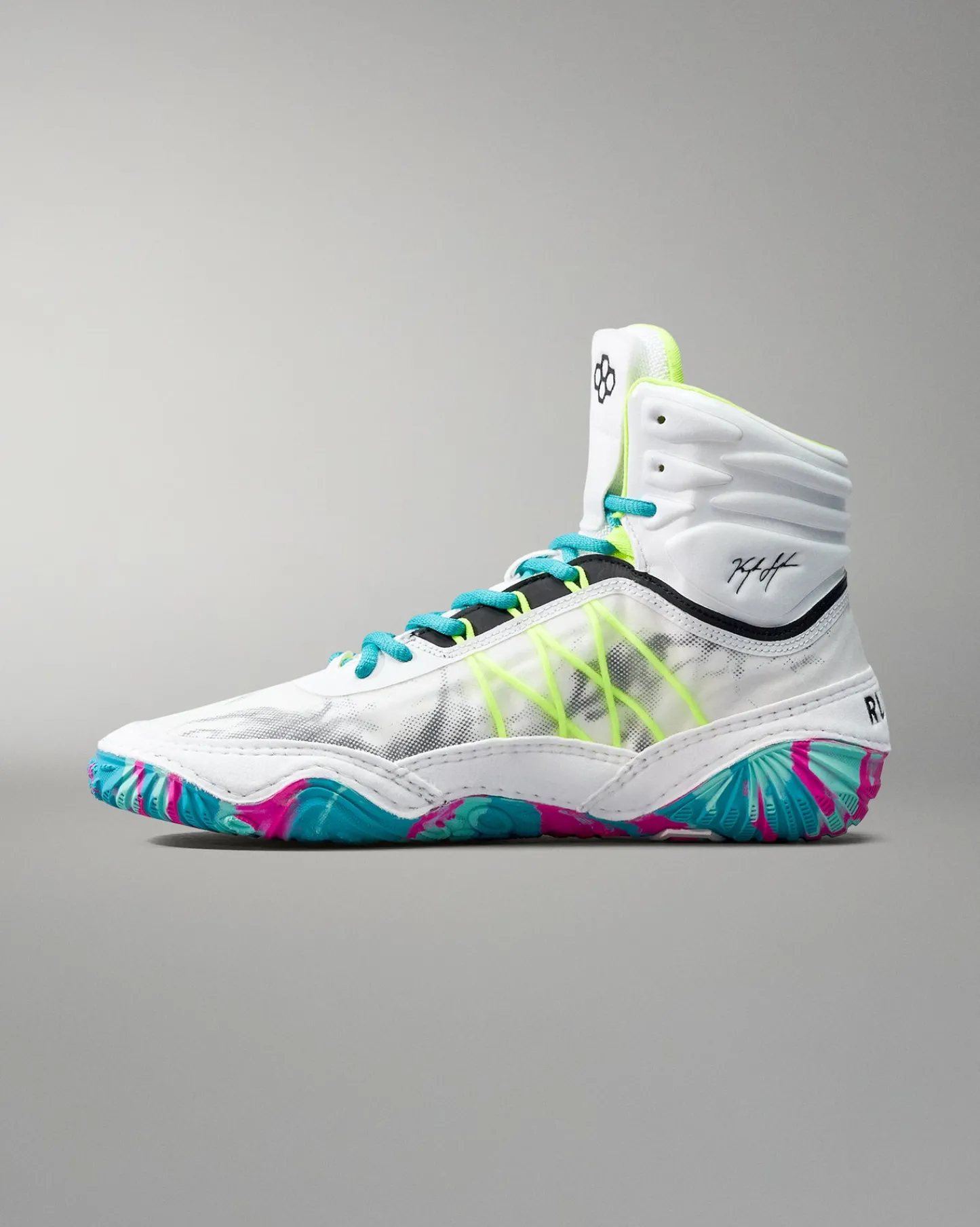 Wrestling Shoes|Wrestling Shoes>RUDIS KS Infinity Edge Adult Wrestling Shoes - Controlled Chaos