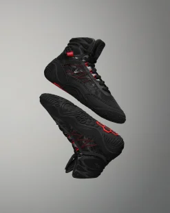 Wrestling Shoes|Wrestling Shoes>RUDIS KS Infinity Edge Youth Wrestling Shoes - Carbon Black