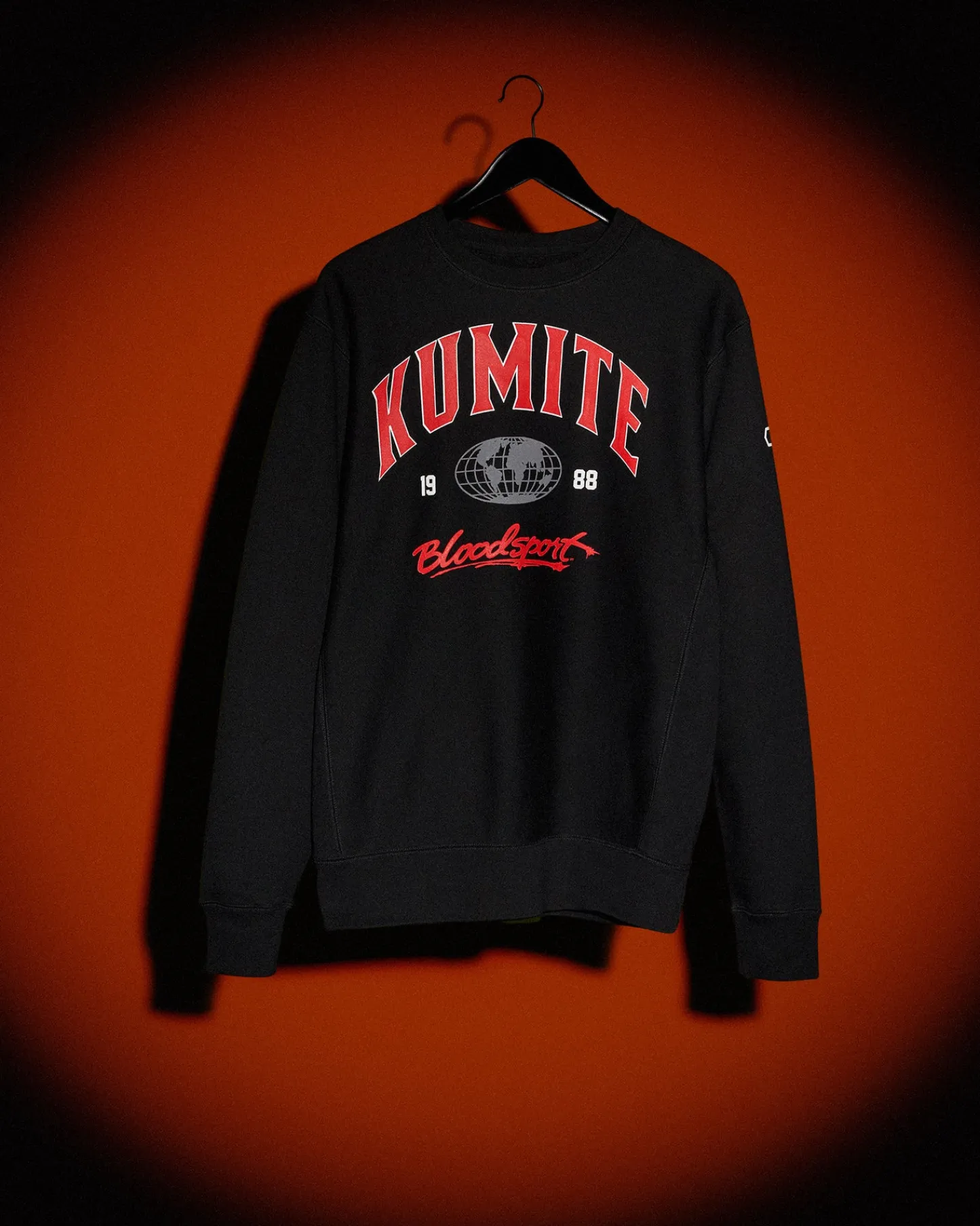 Hoodies & Pullovers|Hoodies & Pullovers>RUDIS Kumite Arched Crewneck Black