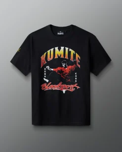 Shirts & Tees|Shirts & Tees>RUDIS Kumite Vintage Heavyweight T-Shirt Black