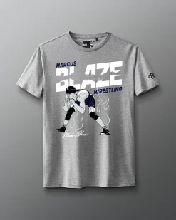 Shirts & Tees|Shirts & Tees>RUDIS Marcus Blaze Elite Super Soft T-Shirt Athletic Gray