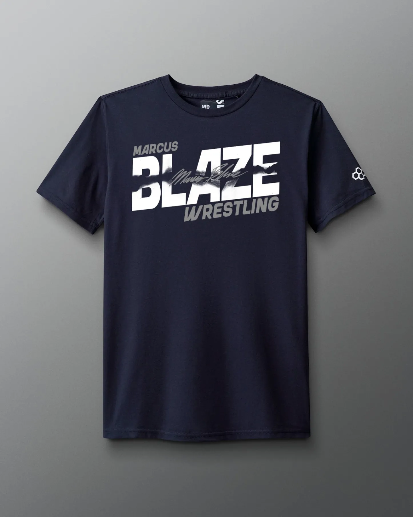 Shirts & Tees|Shirts & Tees>RUDIS Marcus Blaze Signature Elite Super Soft T-Shirt Navy