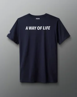 Shirts & Tees|Shirts & Tees>RUDIS Marcus Blaze Signature Elite Super Soft T-Shirt Navy