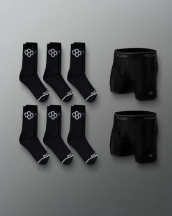 Socks & Underwear>RUDIS Men's Essentials Bundle - Black