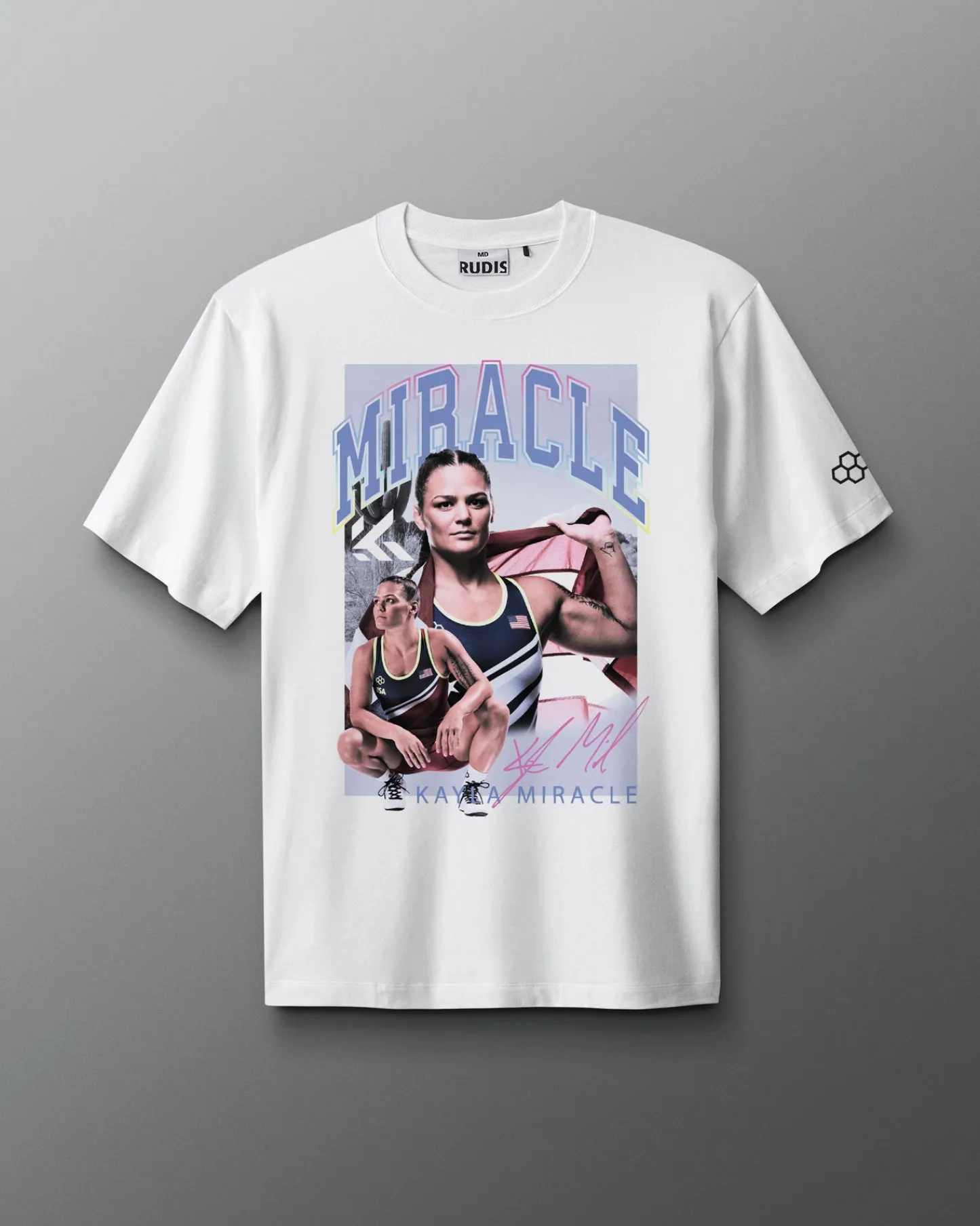 Shirts & Tees|Shirts & Tees>RUDIS Miracle Vintage Heavyweight T-Shirt White