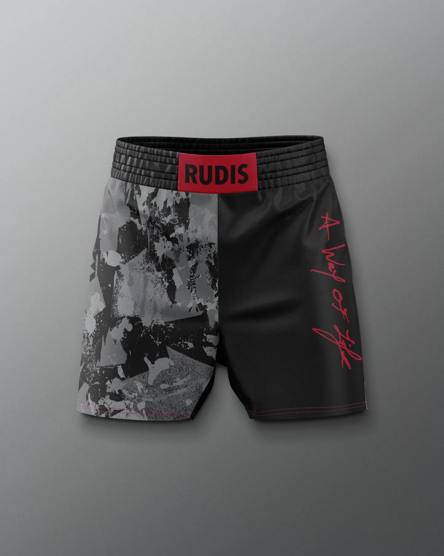 Shorts & Bottoms>RUDIS Motto Scripted Elite Short