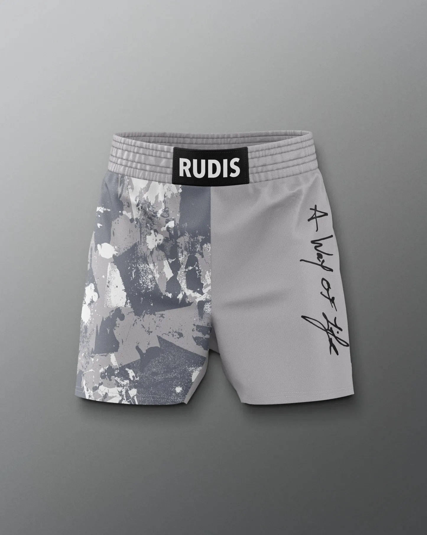Shorts & Bottoms>RUDIS Motto Scripted Elite Short