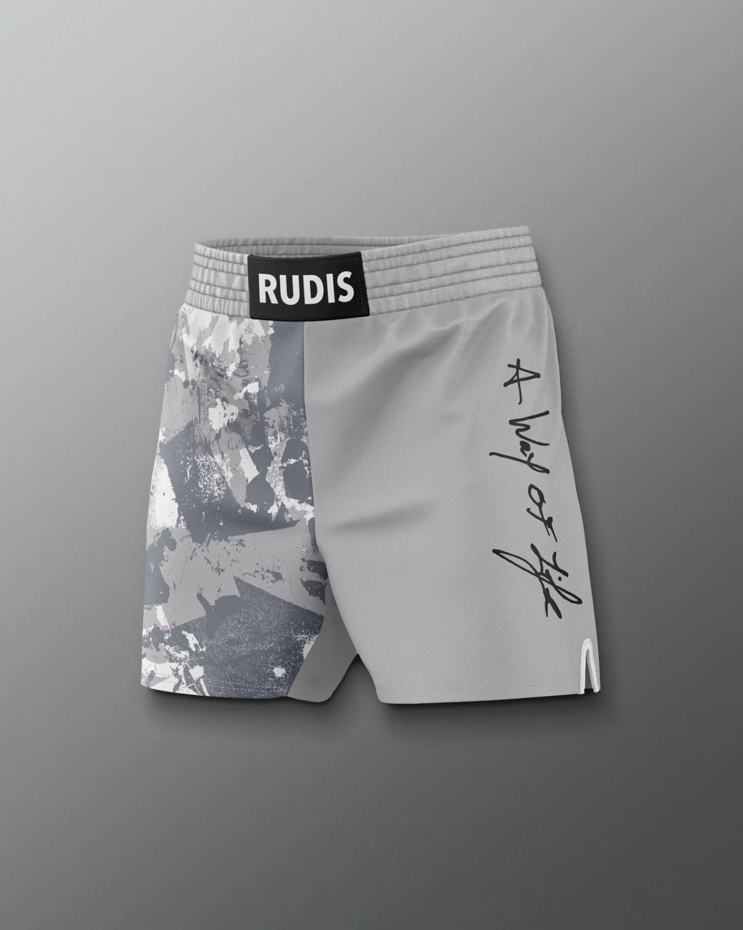 Shorts & Bottoms>RUDIS Motto Scripted Elite Short