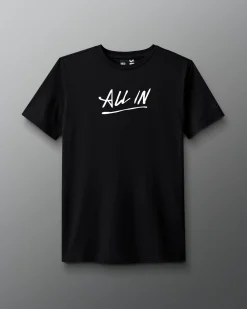 Shirts & Tees|Shirts & Tees>RUDIS Motto Scripted T-Shirt Black