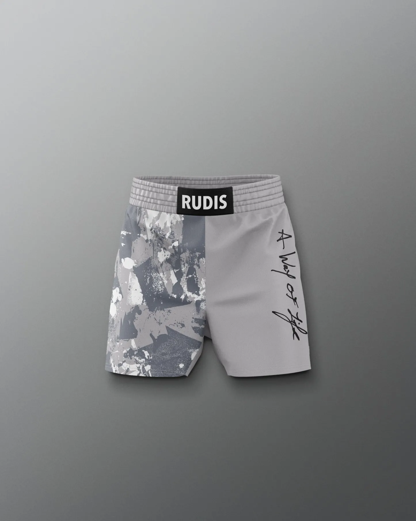 Shorts & Bottoms>RUDIS Motto Scripted Youth Elite Short