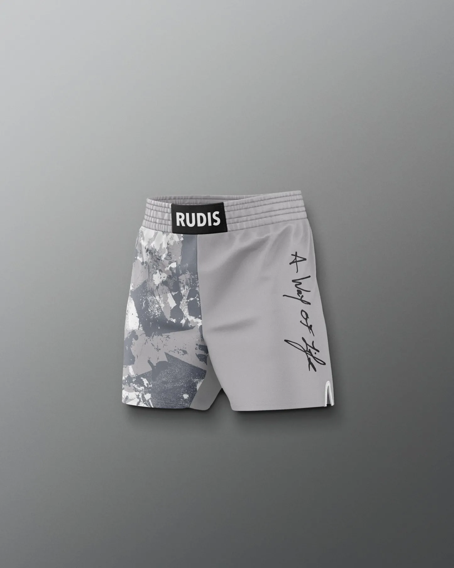 Shorts & Bottoms>RUDIS Motto Scripted Youth Elite Short