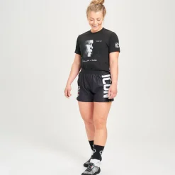 Shorts & Bottoms>RUDIS Muhammad Ali ICON Women's Elite Wrestling Shorts Black