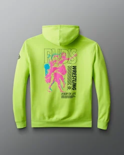 Hoodies & Pullovers|Hoodies & Pullovers>RUDIS Neon Monument Tradition Hoodie