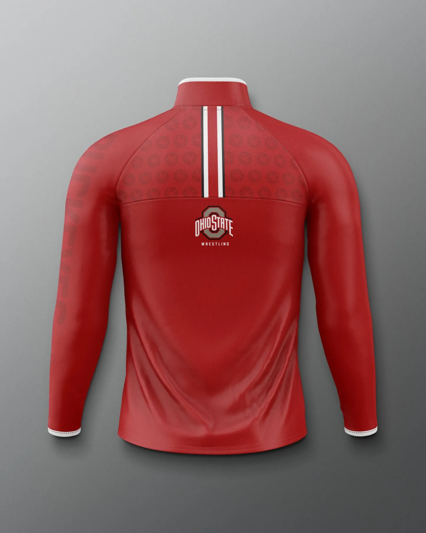 Hoodies & Pullovers|Jackets & 1/4 Zips>RUDIS Ohio State Sublimated Quarter Zip
