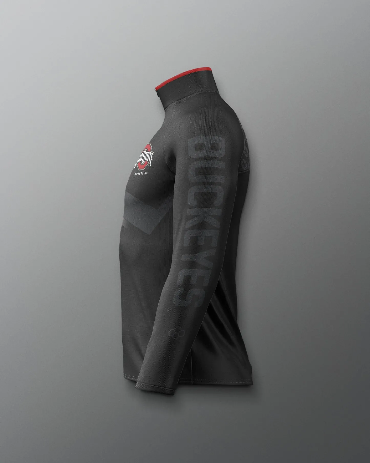 Hoodies & Pullovers|Jackets & 1/4 Zips>RUDIS Ohio State Sublimated Quarter Zip