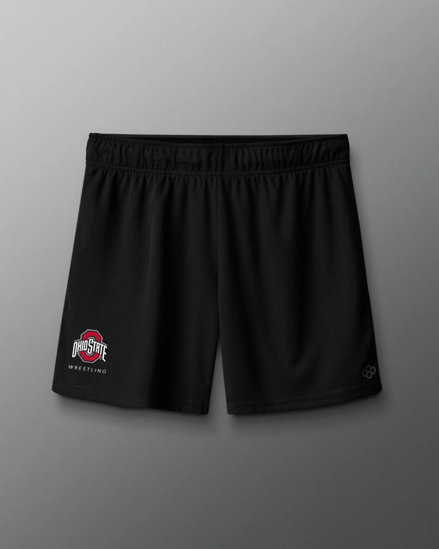 Shorts & Bottoms|Shorts & Bottoms>RUDIS Ohio State Wrestling 6" Mesh Shorts Black