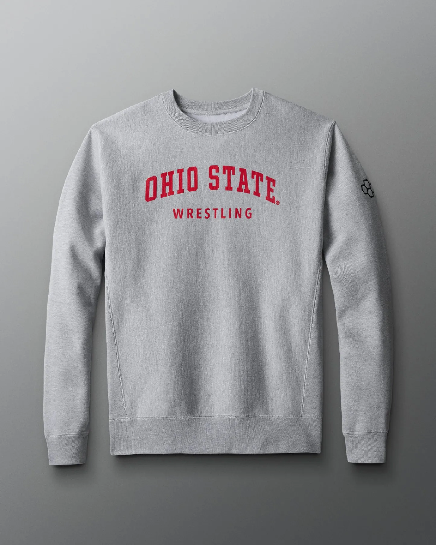 Hoodies & Pullovers|Hoodies & Pullovers>RUDIS Ohio State Wrestling Convex Crewneck Black