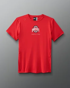 Shirts & Tees|Shirts & Tees>RUDIS Ohio State Wrestling Performance T-Shirt