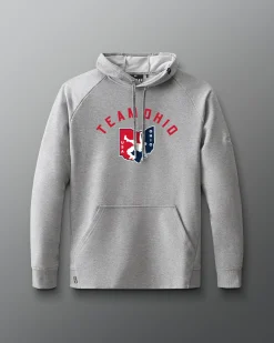 Hoodies & Pullovers|Hoodies & Pullovers>RUDIS Ohio USA Elite Terry Hoodie Athletic Gray