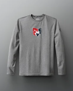 Shirts & Tees|Shirts & Tees>RUDIS Ohio USA Long Sleeve Gray
