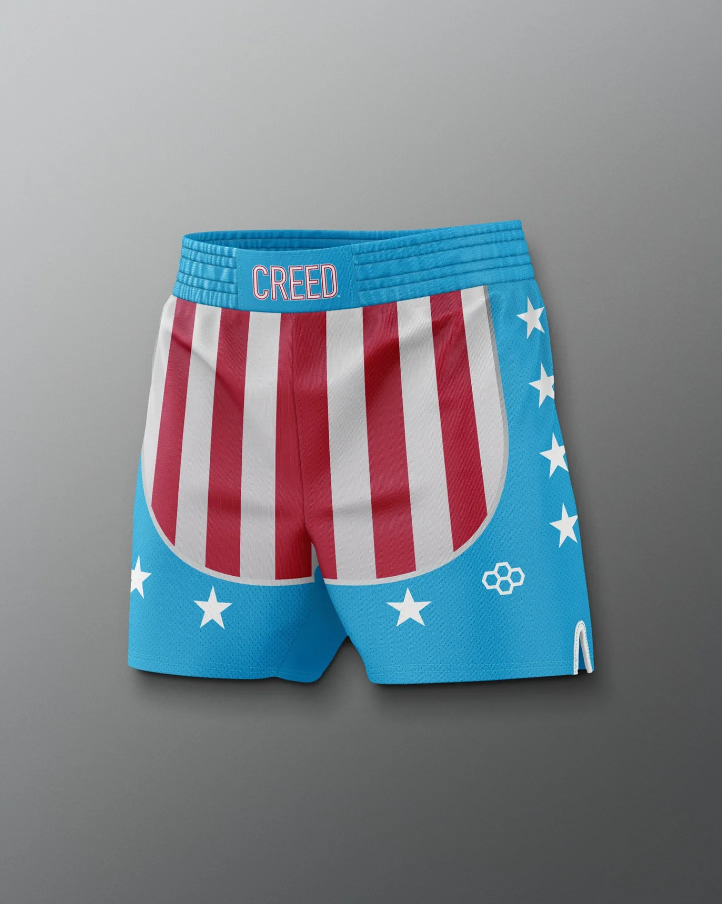 Shorts & Bottoms|Shorts & Bottoms>RUDIS Rocky "CREED" 6" Elite Shorts Red/White/Blue