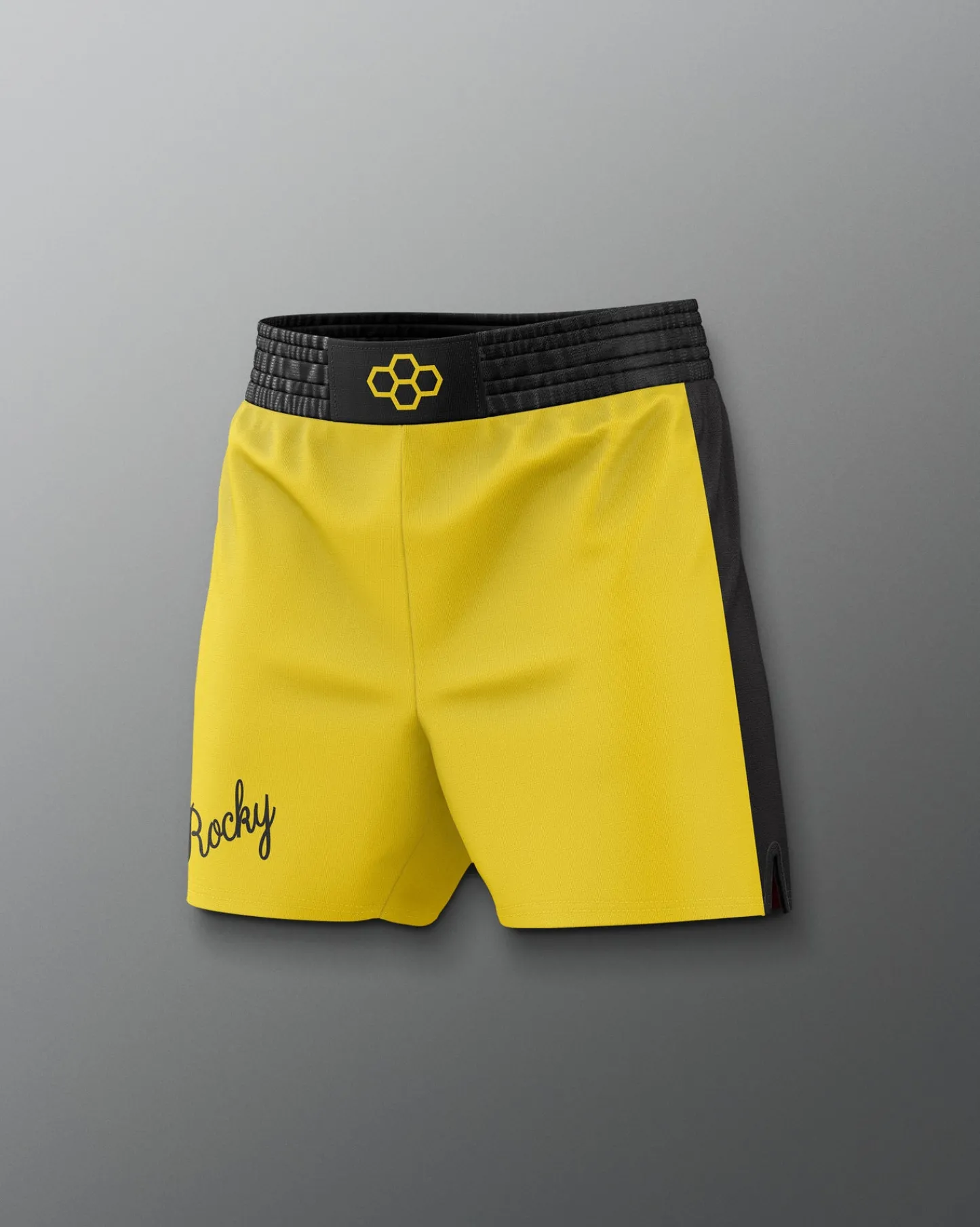 Shorts & Bottoms|Shorts & Bottoms>RUDIS ROCKY III Rocky Elite Wrestling Shorts Yellow