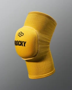 Knee Pads|Knee Pads>RUDIS ROCKY Logo Cushion Kneepad Gold