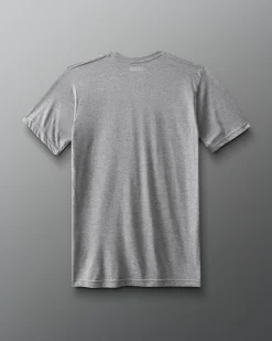 Shirts & Tees|Shirts & Tees>RUDIS ROCKY Run Elite Super Soft T-Shirt Athletic Heather Gray