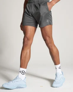 Shorts & Bottoms>RUDIS 6" Mesh Shorts - Charcoal
