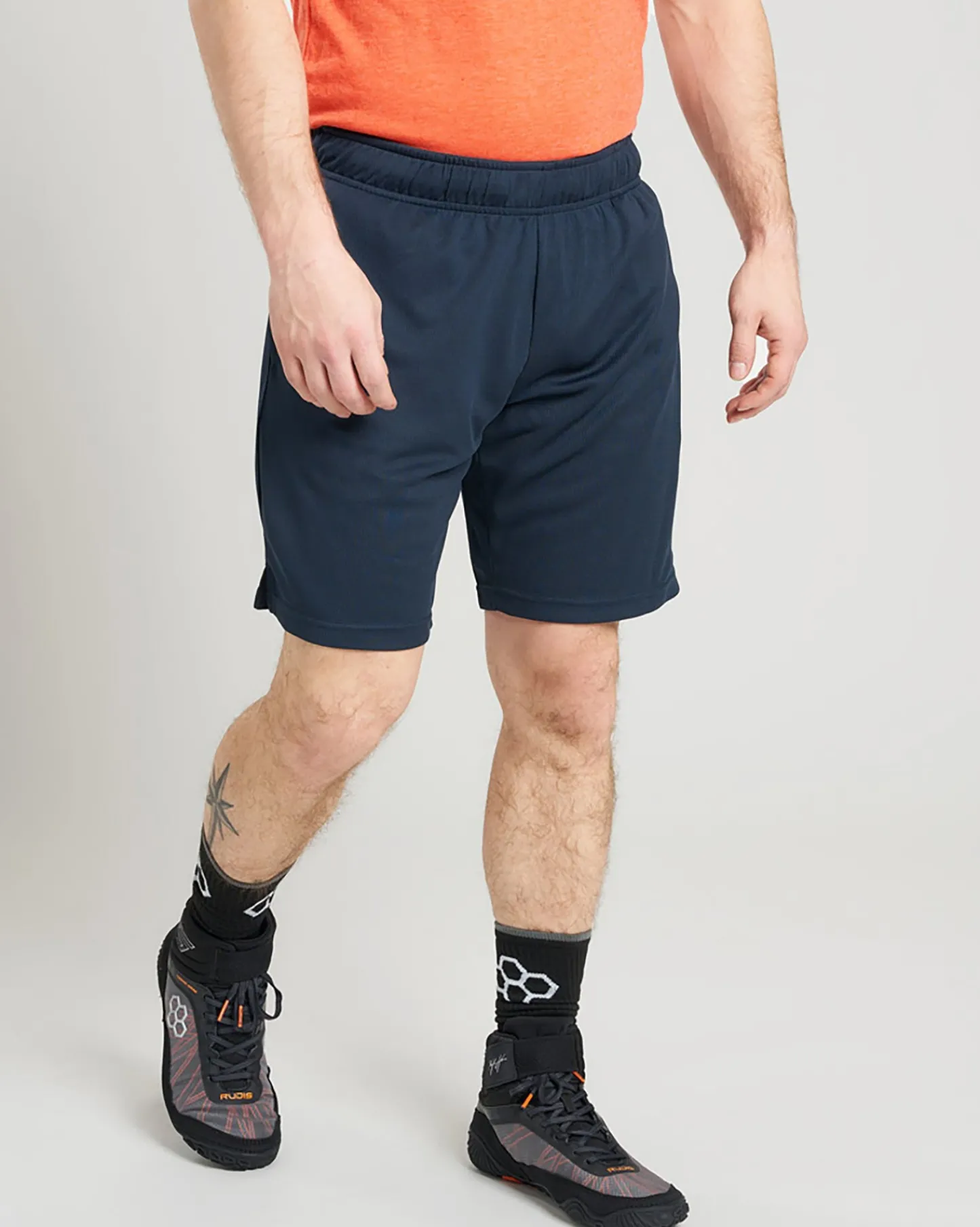 Shorts & Bottoms>RUDIS 8" Mesh Shorts - Navy