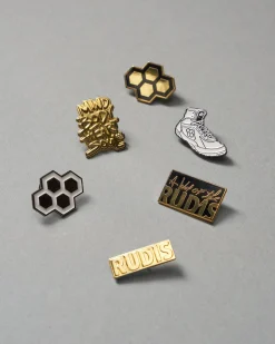 Pins & Stickers|Accessories>RUDIS 6 Pack Enamel Pins