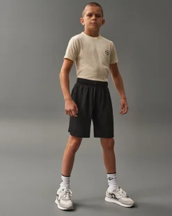 Shorts & Bottoms>RUDIS 8" Youth Mesh Shorts - Black