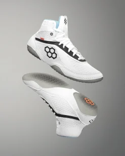 Wrestling Shoes|Wrestling Shoes>RUDIS Alpha 2.0 Adult Wrestling Shoes - Ghost White