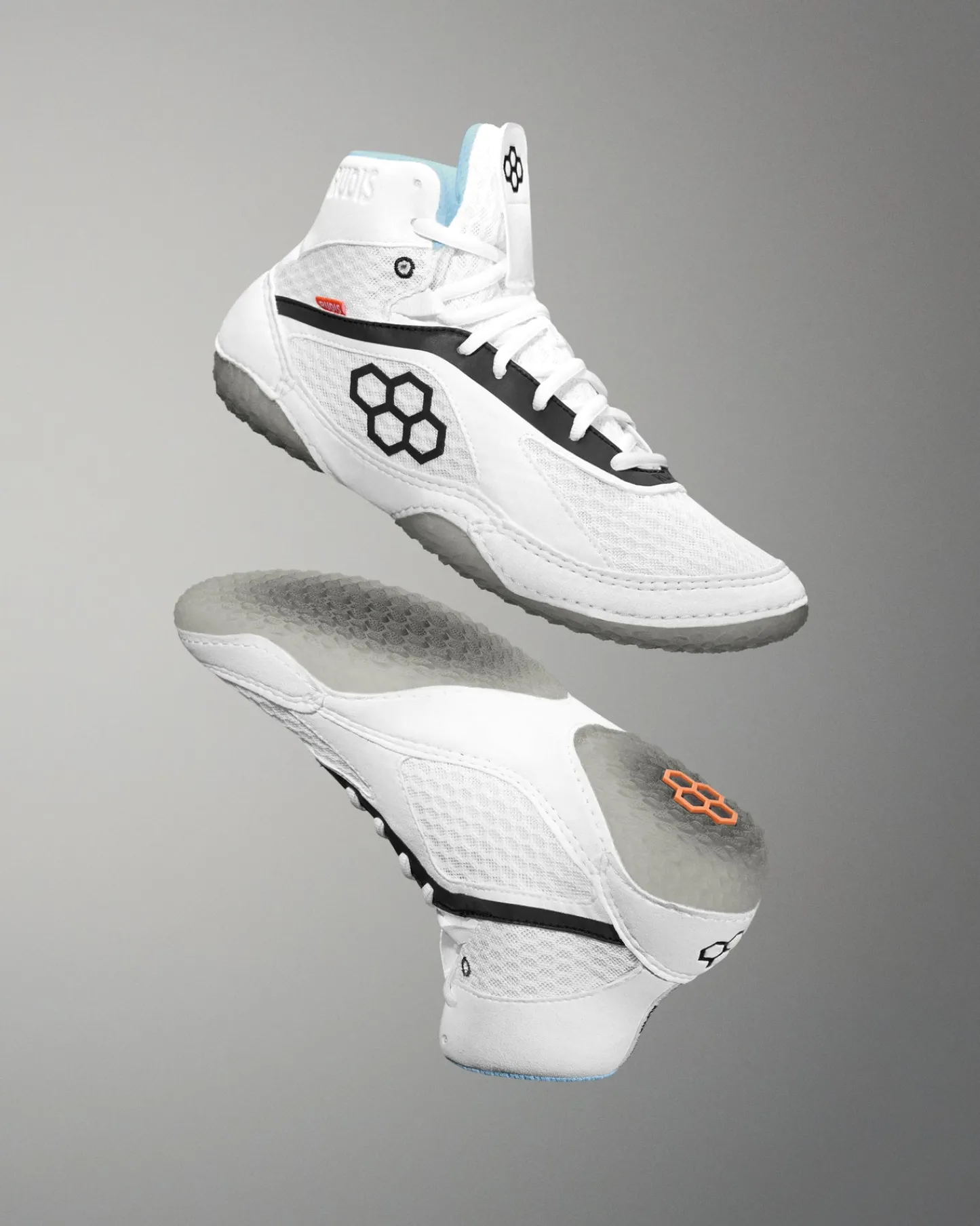 Wrestling Shoes|Wrestling Shoes>RUDIS Alpha 2.0 Adult Wrestling Shoes - Ghost White