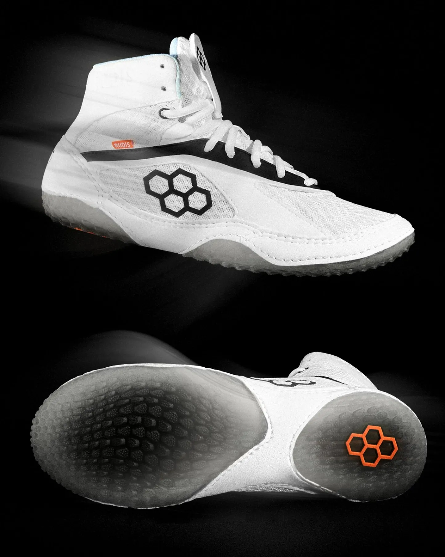 Wrestling Shoes|Wrestling Shoes>RUDIS Alpha 2.0 Adult Wrestling Shoes - Ghost White