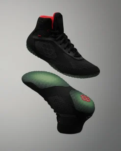 Wrestling Shoes|Wrestling Shoes>RUDIS Alpha 2.0 Adult Wrestling Shoes - Phantom Black