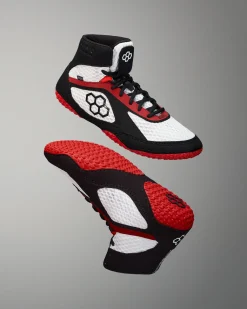 Wrestling Shoes|Wrestling Shoes>RUDIS Alpha 2.0 Adult Wrestling Shoes - Metallic Red