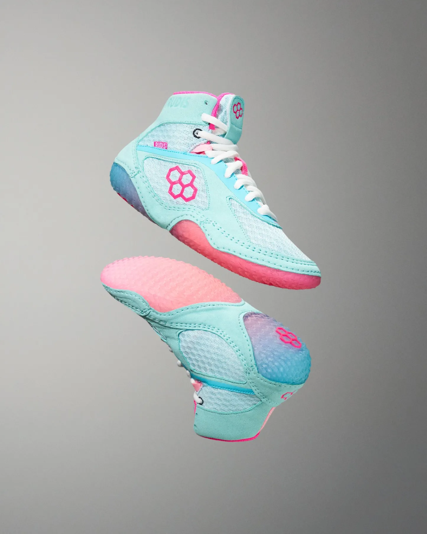 Wrestling Shoes|Wrestling Shoes>RUDIS Alpha 2.0 Youth Wrestling Shoes - Cotton Candy