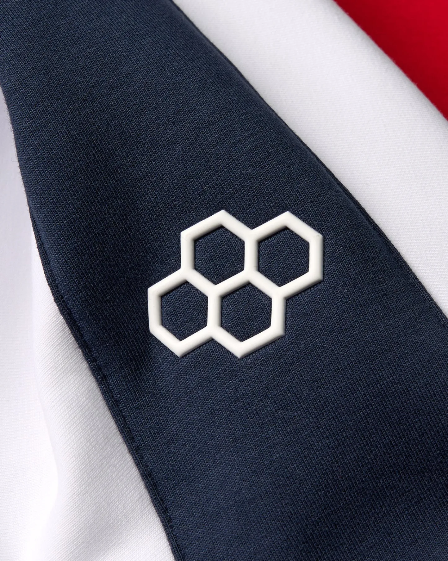 Hoodies & Pullovers|Jackets & Vests>RUDIS Colorblock 1/4 Zip Navy/White/Red